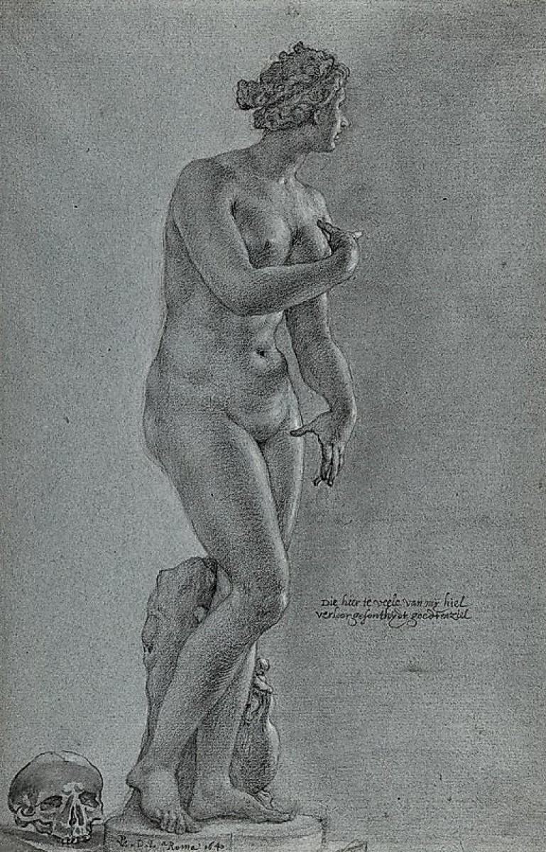 "Drawing. Nude" by Pieter van Lint