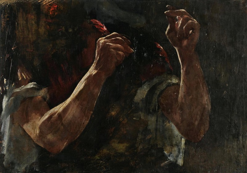 "Pictură. Gips, cap, mâini și picioare" by Symeon Savvidis