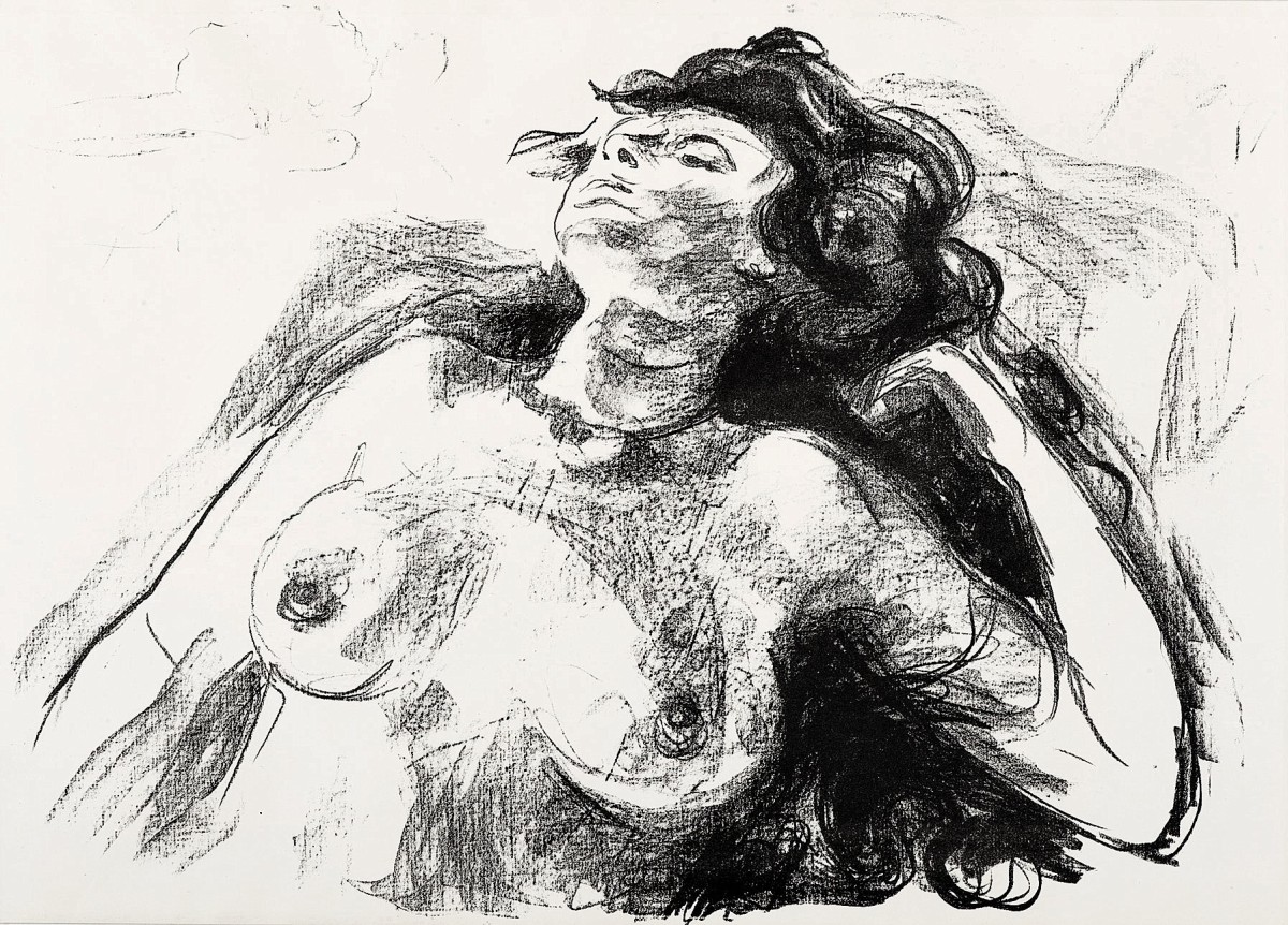 "Drawing. Nude. Figure" by Edvard Munch