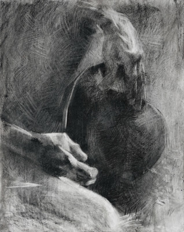 "Desen. Gips, cap, mâini și picioare" by Ioana Mocanu