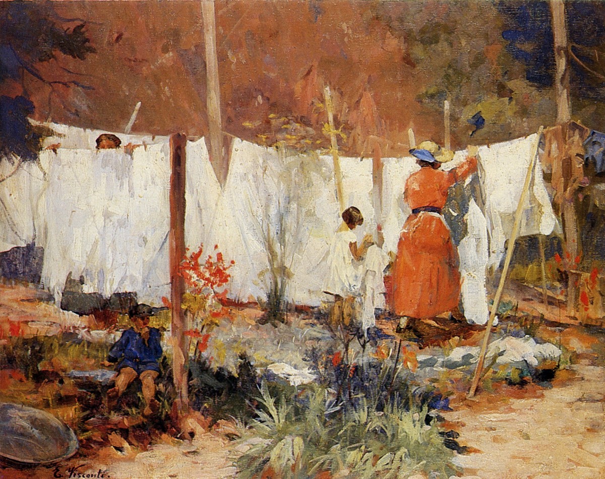 "Compoziție" by Eliseu Visconti