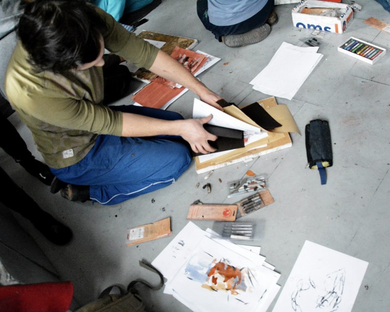 День зарисовок и этюдов в Академическом Лицее Изобразительных Искусств им. Игоря ВИЕРУ