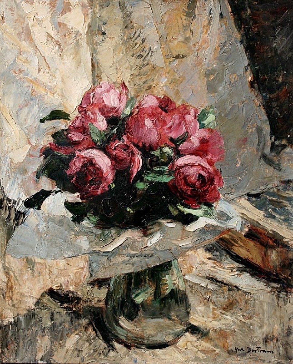 "Painting. Flowers" by Abel Bertram