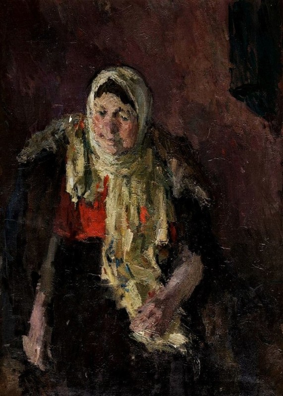 "Pictură. Figură / semifigură" by Felix (Falik) Samuilovich Lemberskiy