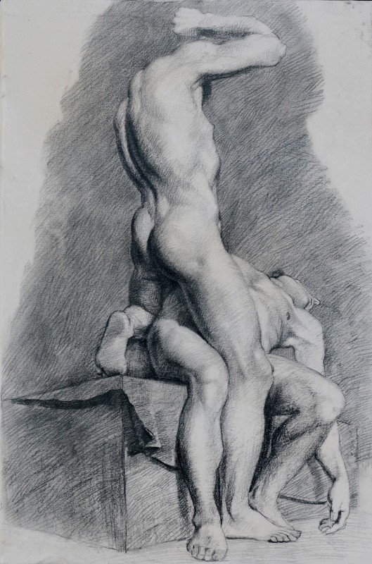 "Copie. Nud" by Victor Teslaru, 2014, 400x300mm, pencil on paper