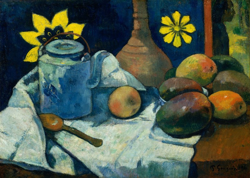"Painting. Still life" by Paul Gauguin