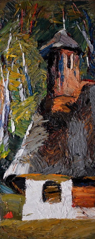 "Painting. Pleinair. Pleinair romania" by Carolina Leagul, oil on canvas