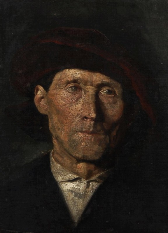 "Painting. Portrait" by Max Thedy