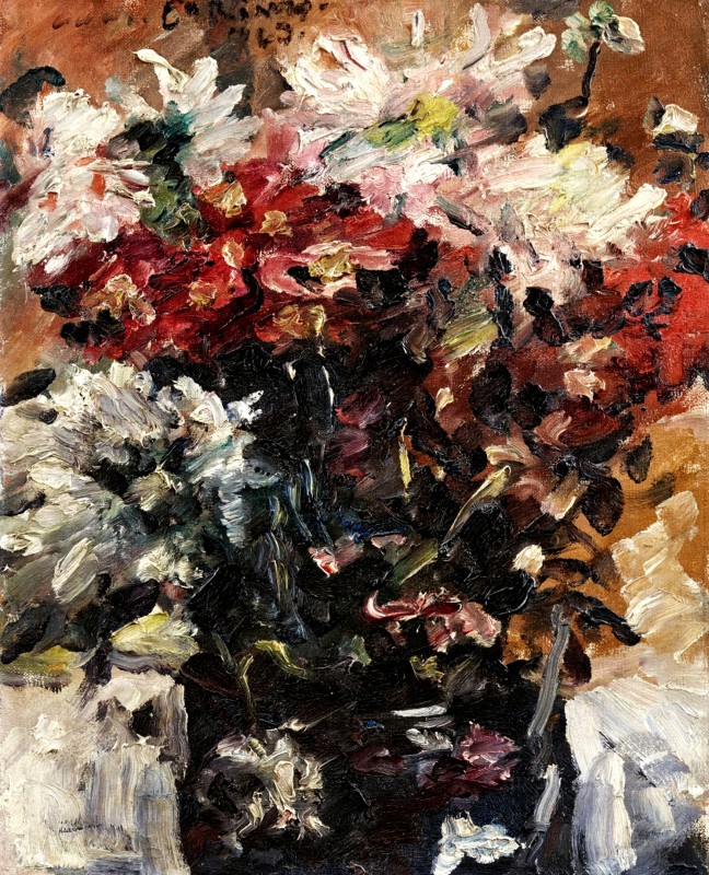 "Painting. Flowers" by Lovis Corinth