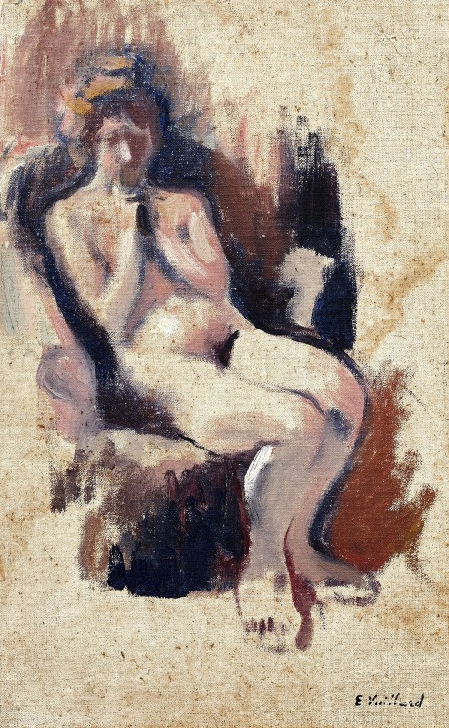 "Pictură. Nud" by Jean-Édouard Vuillard