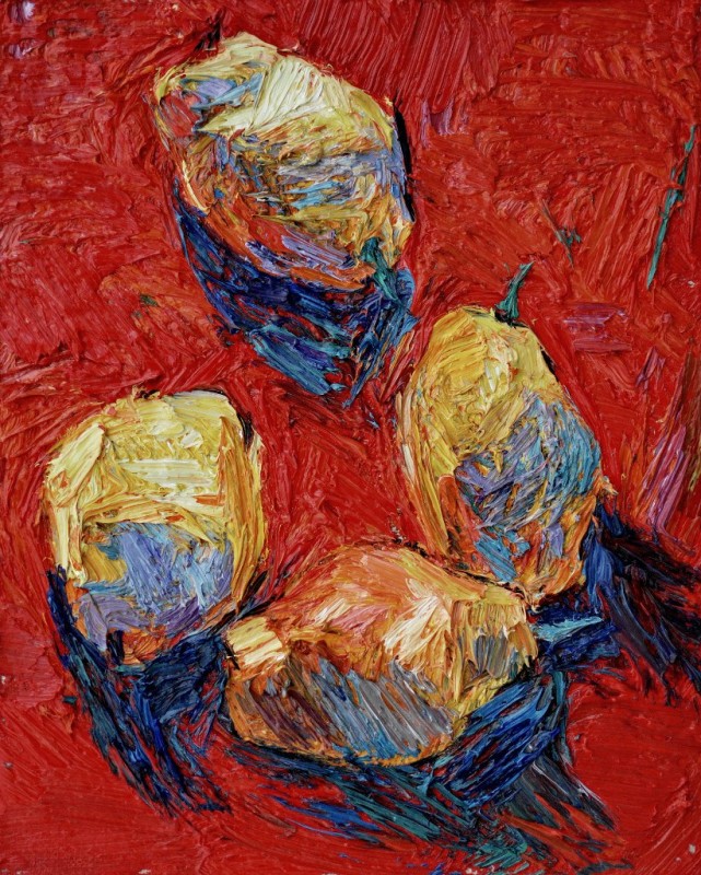 "Studiu. Natură statică" by Vlada Cibuc, 2015, ulei pe pânză