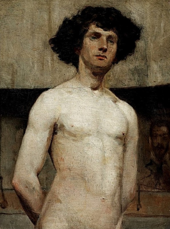 "Painting. Nude" by George Agnew Reid