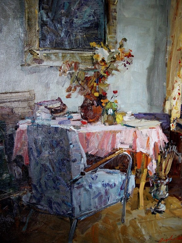 "Compoziție. Flori" by Fyodor Z. Zakharov