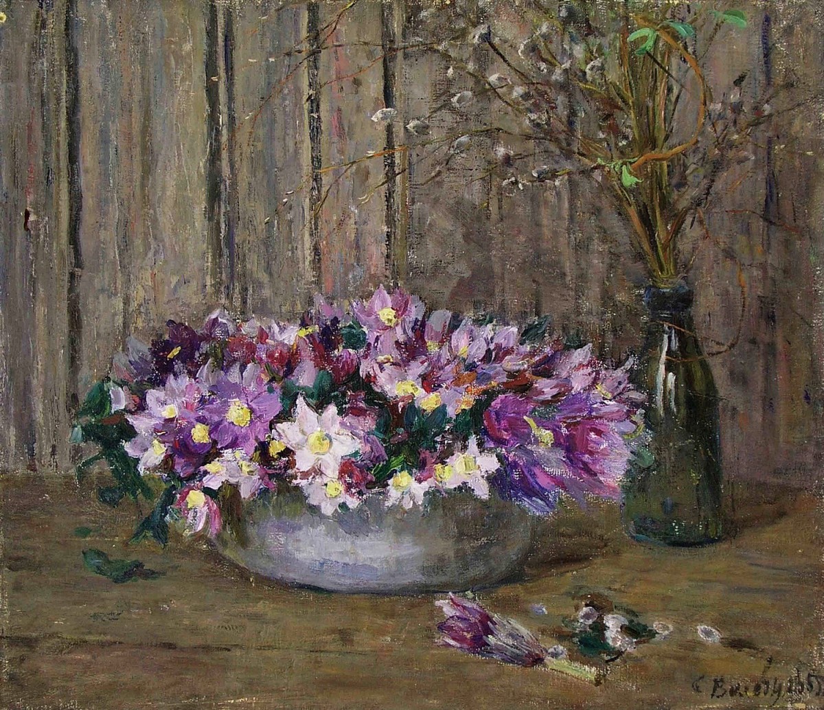 "Pictură. Natură statică" by Evgeniy Vsevolodovich Volobuev