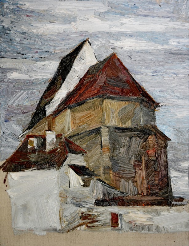 "Pictură. Pleinair. Pleinair România" by Andriana Popodneac, ulei pe pânză