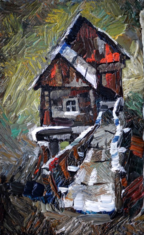 "Pictură. Pleinair. Pleinair România" by Ion Țoncu, ulei pe pânză