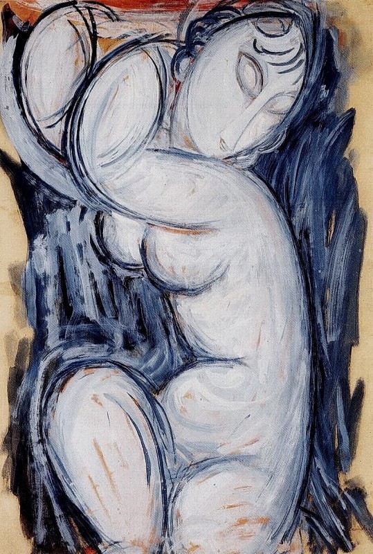 "Painting. Nude" by Amedeo Modigliani