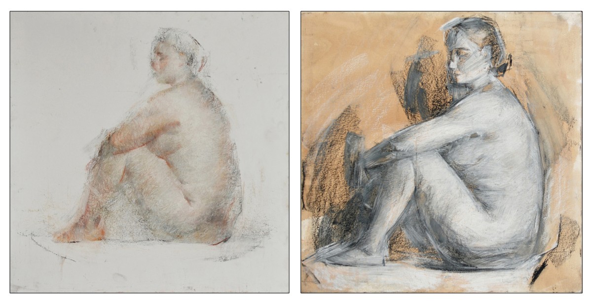 "Schiță / crochiu. Nud" by Maria Manchevici