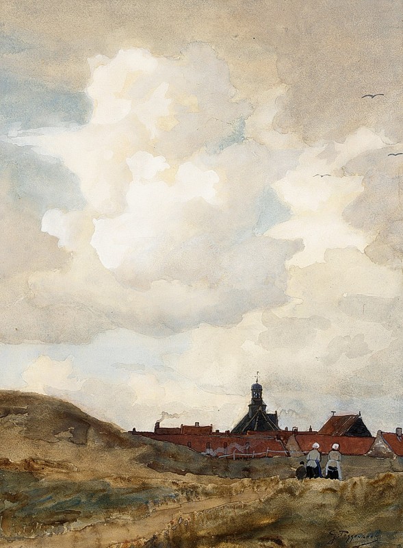"Pictură. Cetăți și biserici" by George Poggenbeek