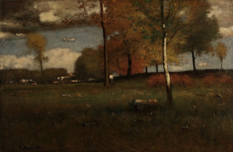 "Painting. Landscape" by George Inness