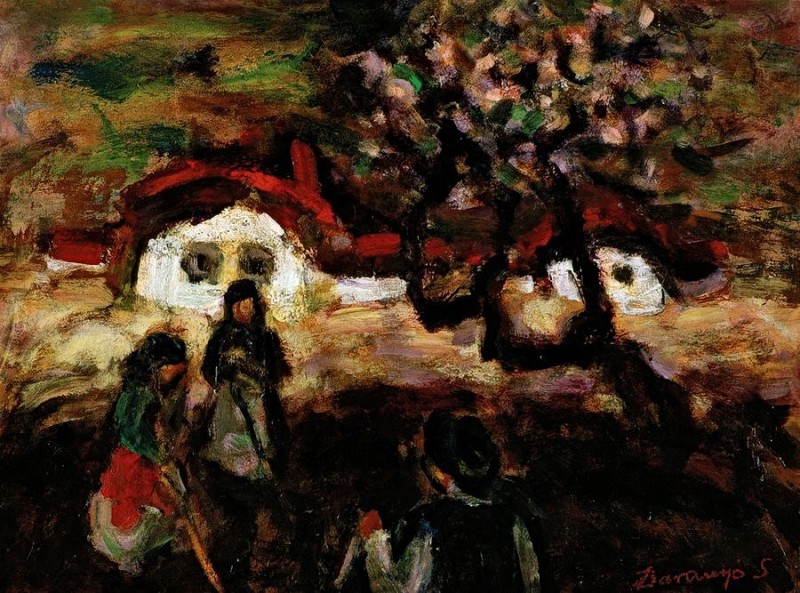 "Живопись. Сельский мотив" by Сандор Баранио