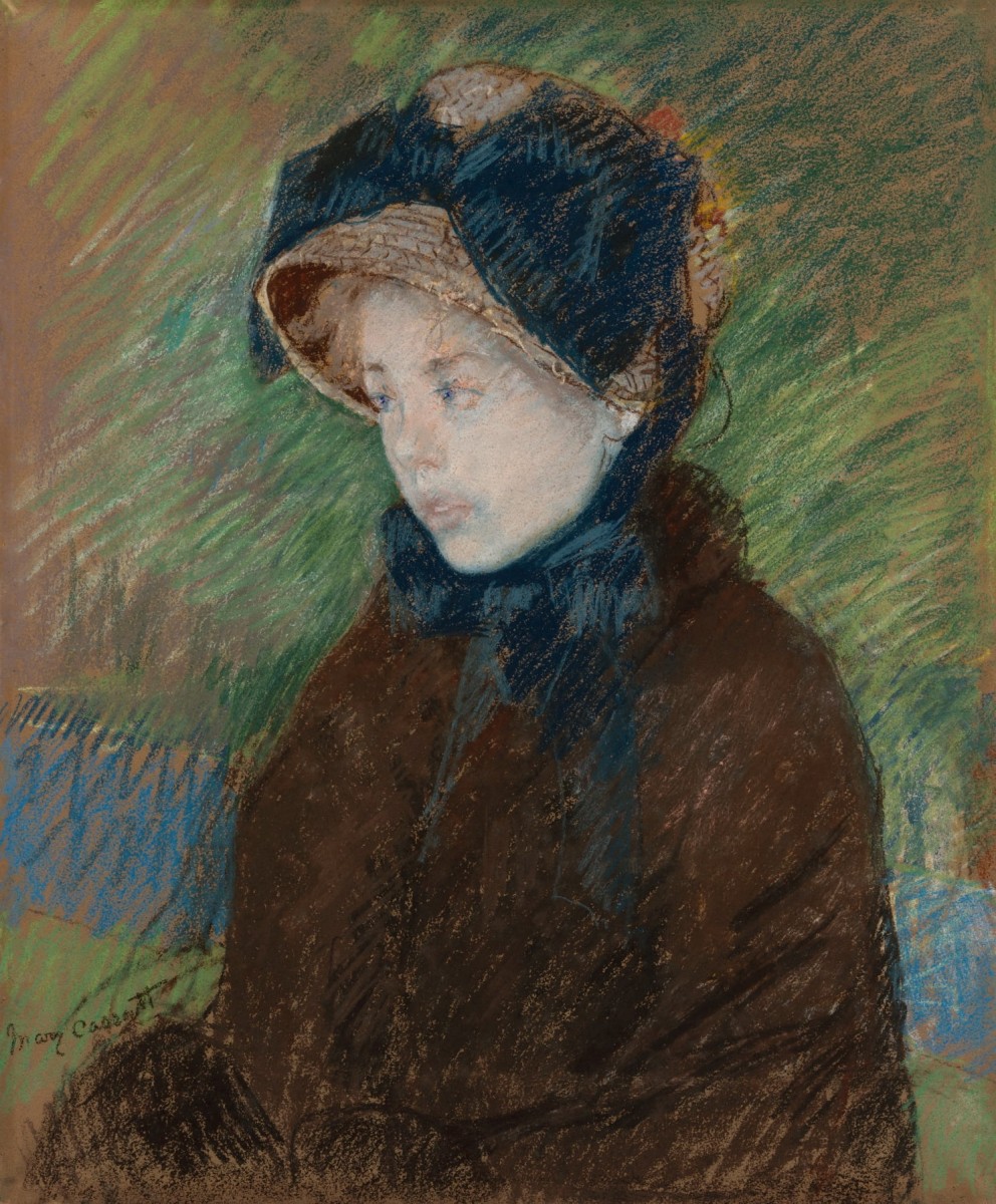 "Pictură. Portret" by Mary Cassatt