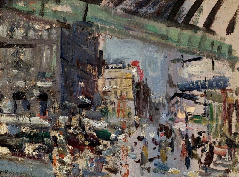 "Composition" by Konstantin Alekseyevich Korovin