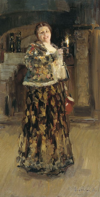 "Pictură. Figură / semifigură" by Konstantin Alekseyevich Korovin