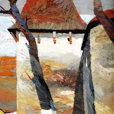 "Transilvania" by Анатол Гимпу, 2013, 520x300mm, масло / холст