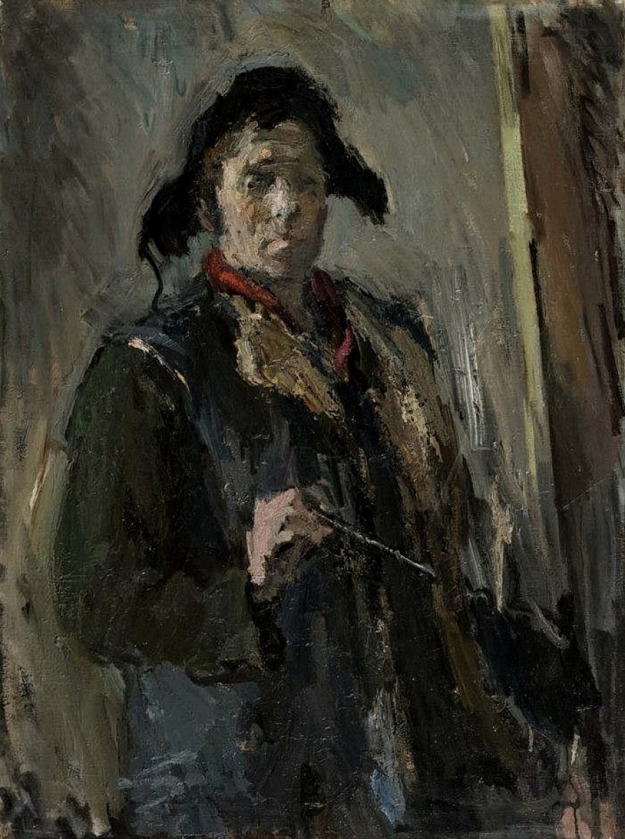 "Pictură. Figură / semifigură" by Felix (Falik) Samuilovich Lemberskiy