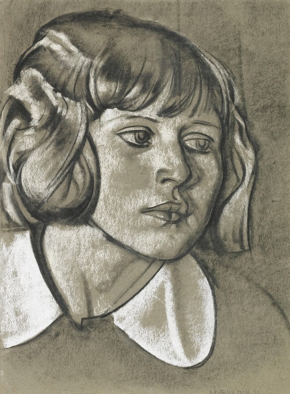 "Drawing. Portrait" by Eric Kennington