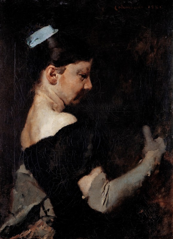 "Painting. Figure" by Columbano Bordalo Pinheiro