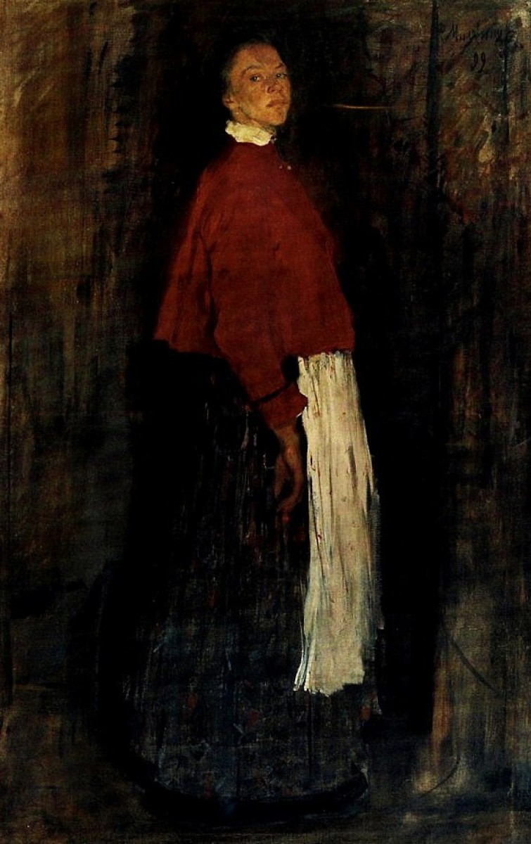 "Painting. Figure" by Filipp Andreevich Malyavin