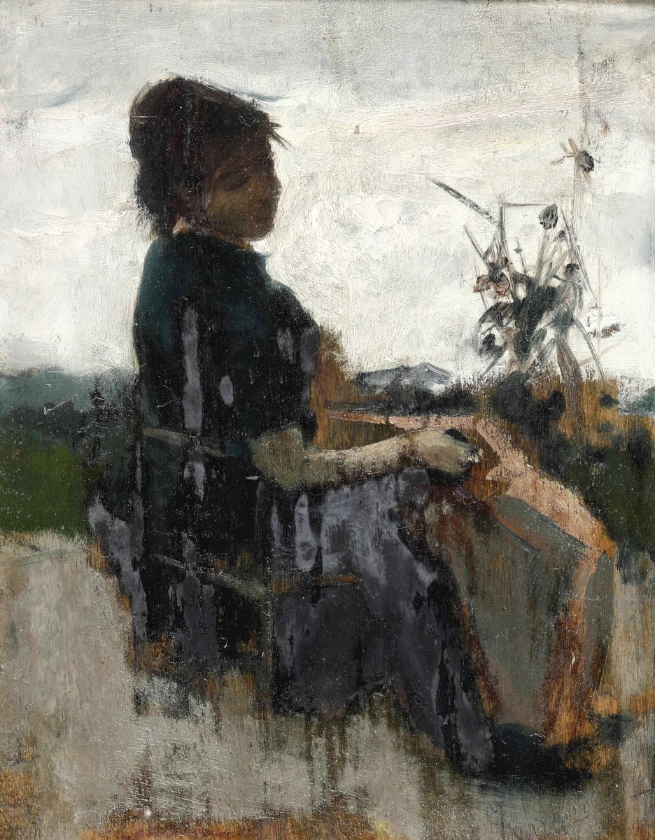 "Painting. Figure" by Egisto Ferroni