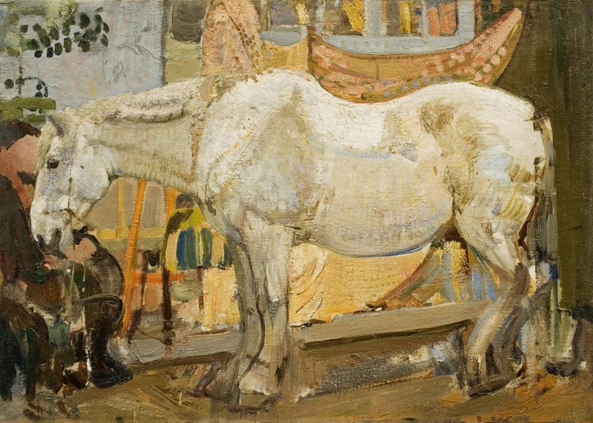 "Painting. Animals" by Alexander Ivanovich Savinov