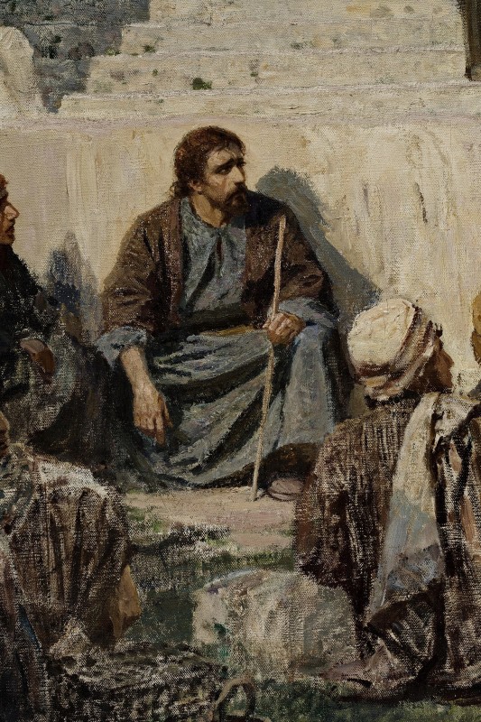 "Композиция" by Васили Дмитриевич Поленов