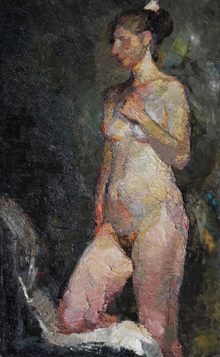 "Seminud" by Лиа Аминов, 2006, 680x480mm, масло / холст