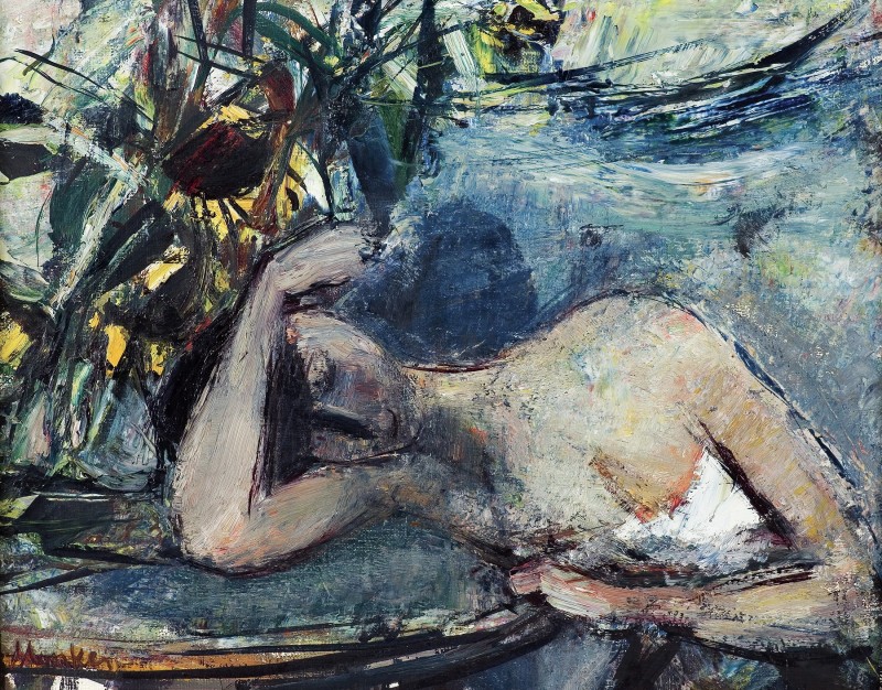 "Painting. Still life" by Zygmunt Menkes