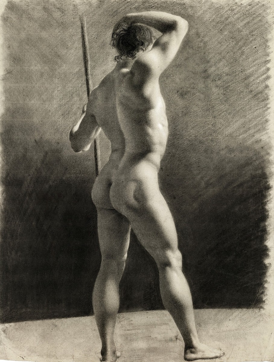 "Drawing. Nude" by François Joseph Deutsch