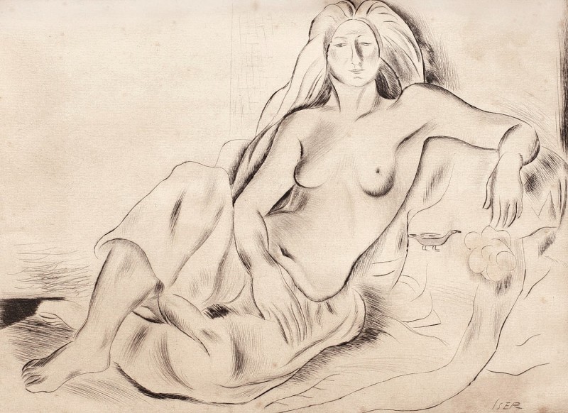 "Desen. Nud" by Iosif Iser