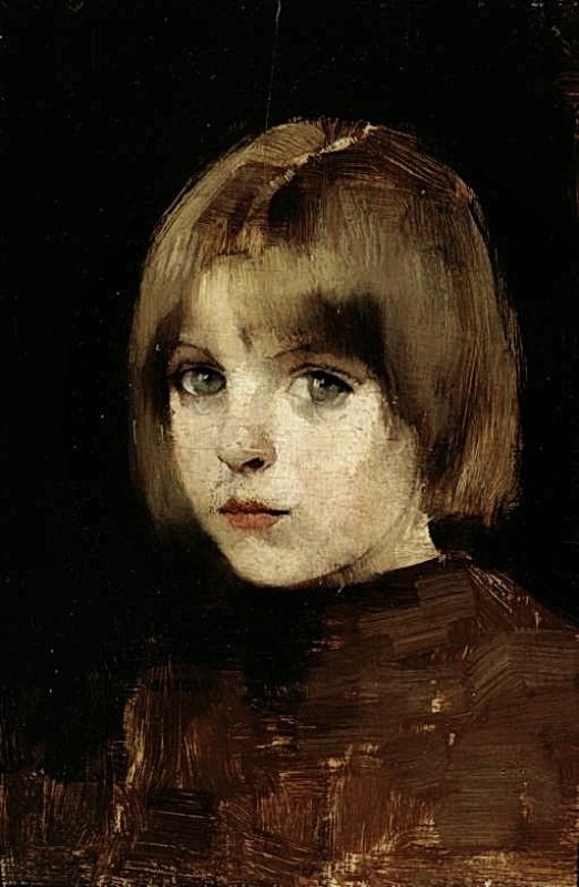 "Painting. Pleinair" by Helene Schjerfbeck