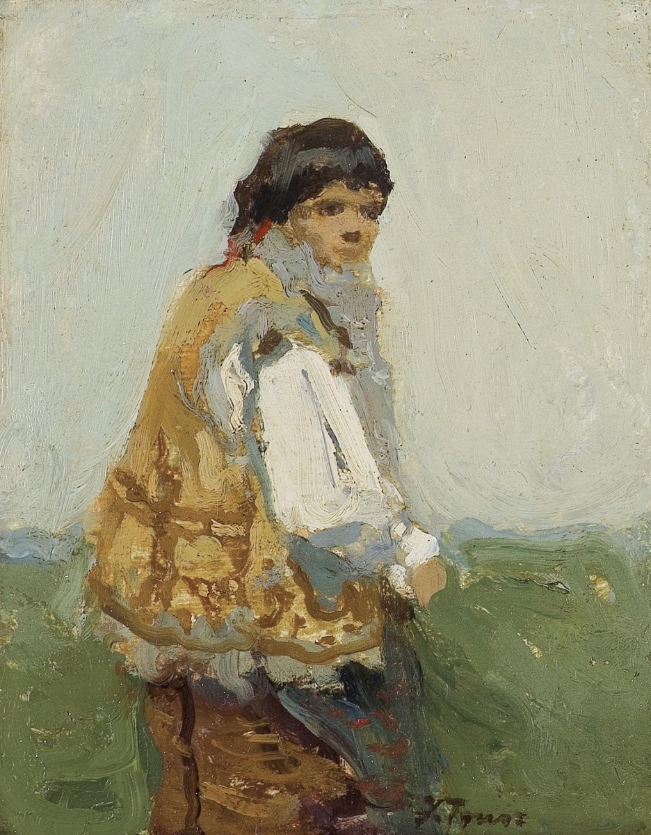 "Painting. Figure" by Ivan Trush (Iwan Trusz)