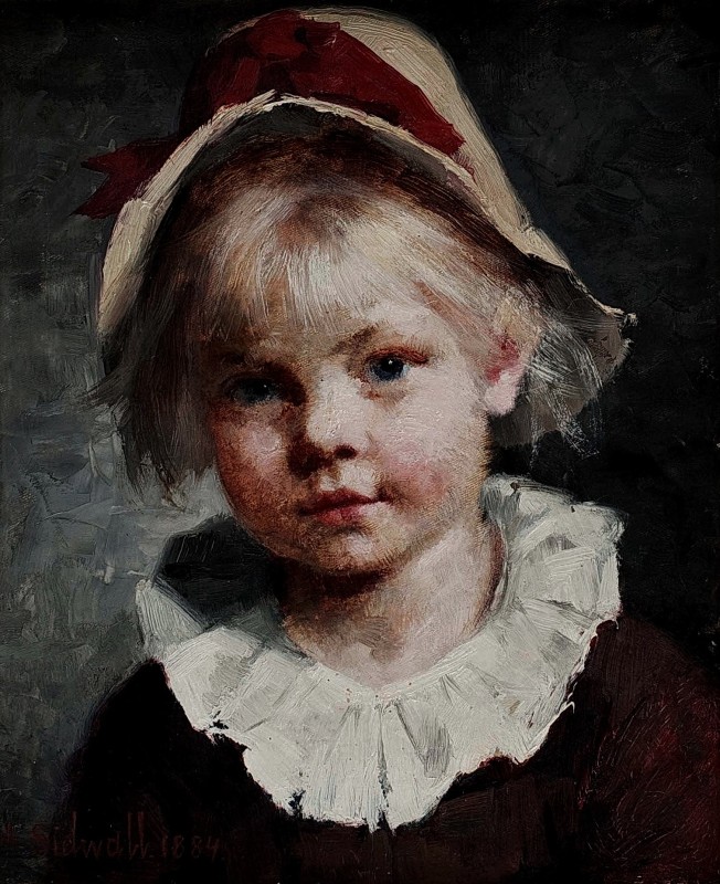 "Pictură. Portret" by Amanda Sidvall