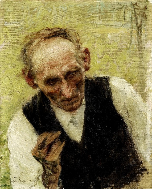 "Painting. Figure" by Georgios Jakobides