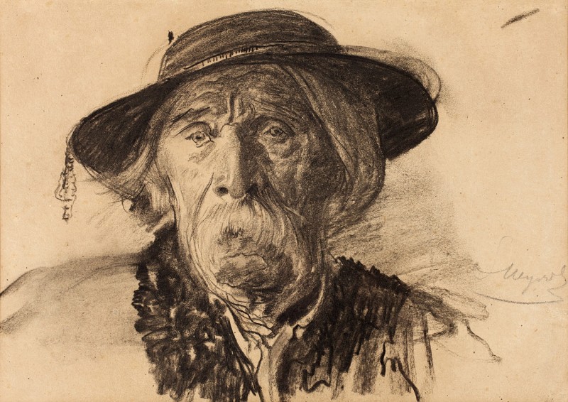 "Desen. Portret" by Leon Wyczółkowski