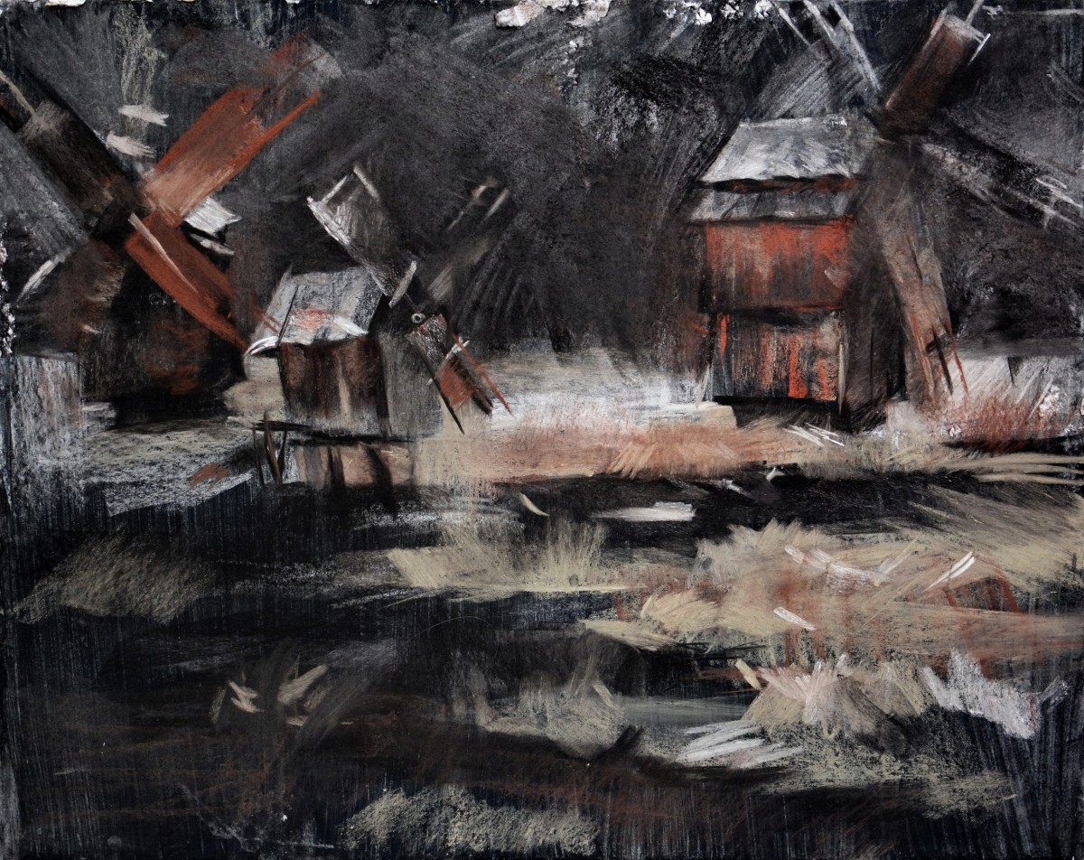 "Desen. Peisaj. Pleinair. Pleinair România" by Sanda Ceban