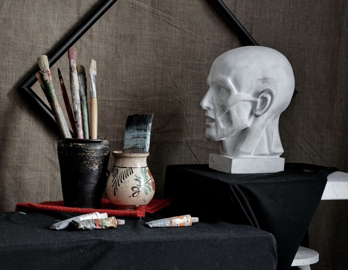 Models and still life compositions. September - November 2020