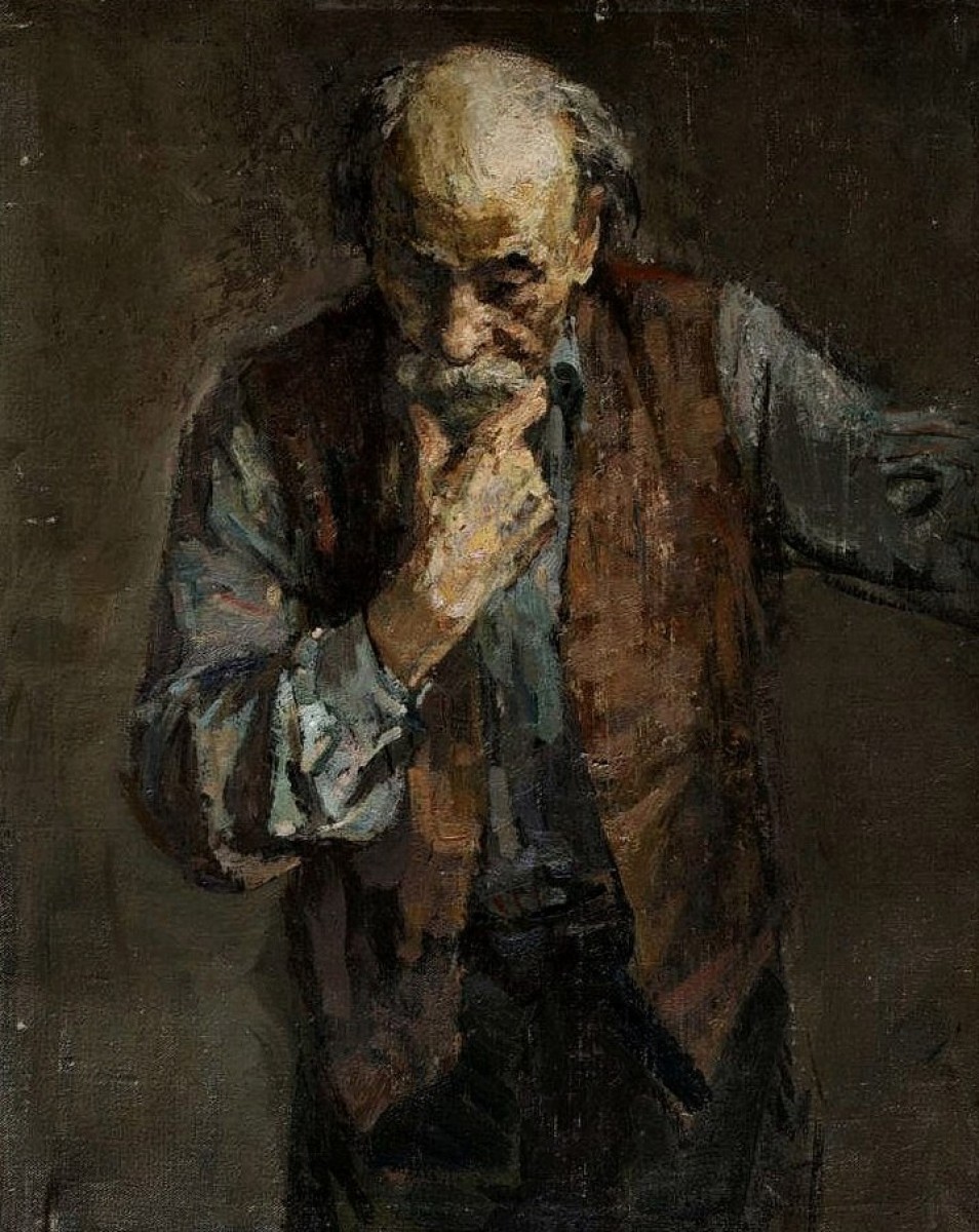 "Pictură. Figură / semifigură" by Felix (Falik) Samuilovich Lemberskiy