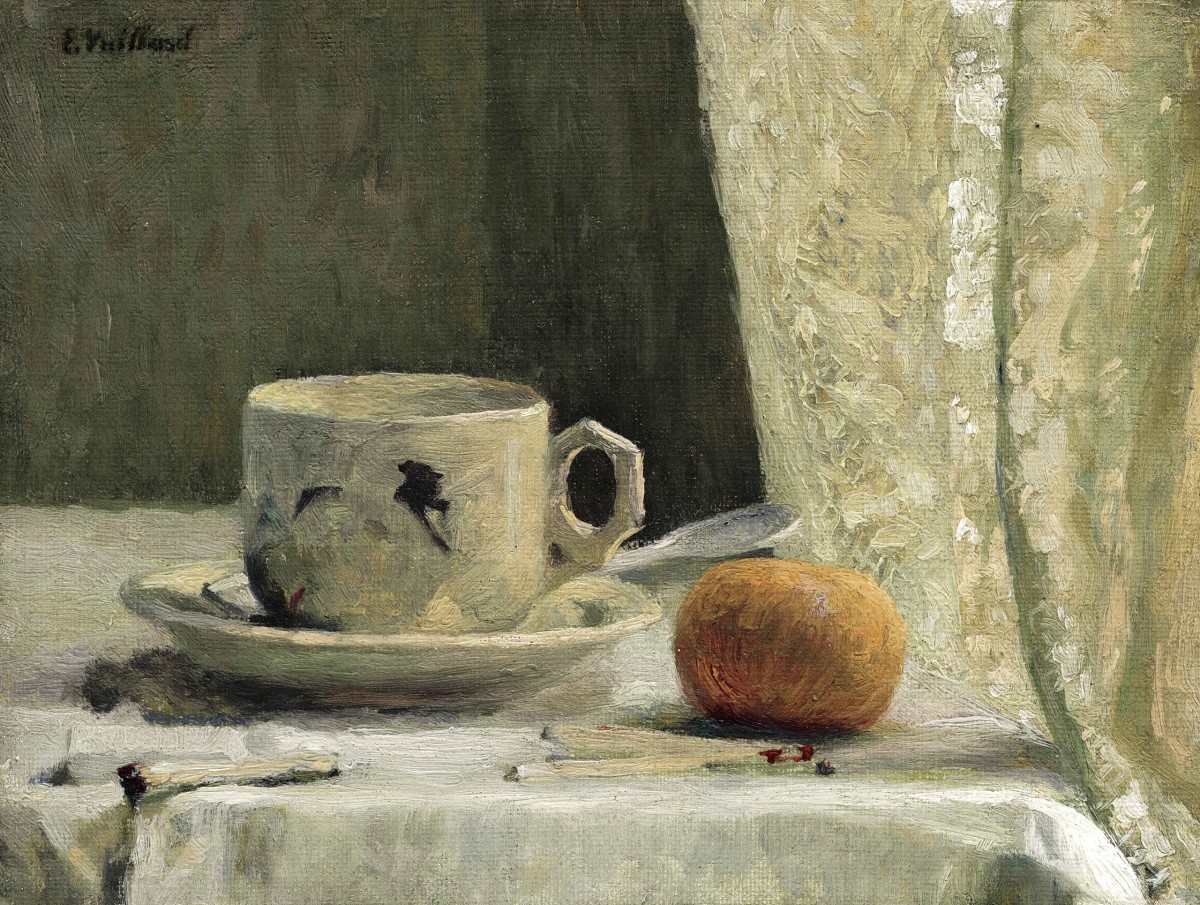 "Painting. Still life" by Jean-Édouard Vuillard