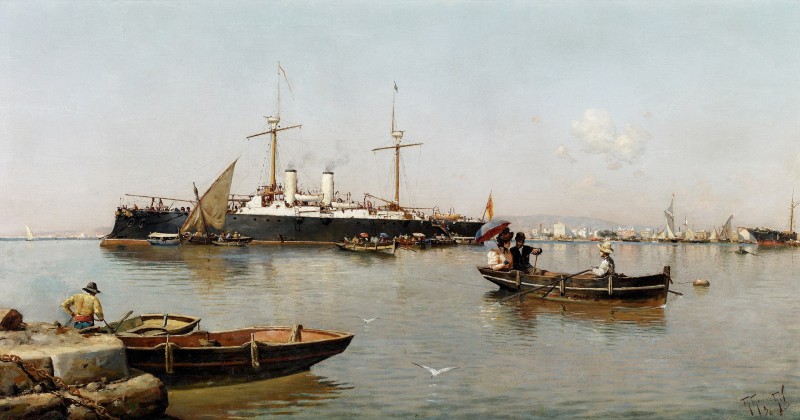 "Живопись. Морской пейзаж" by Гуиллермо Гомез Гил